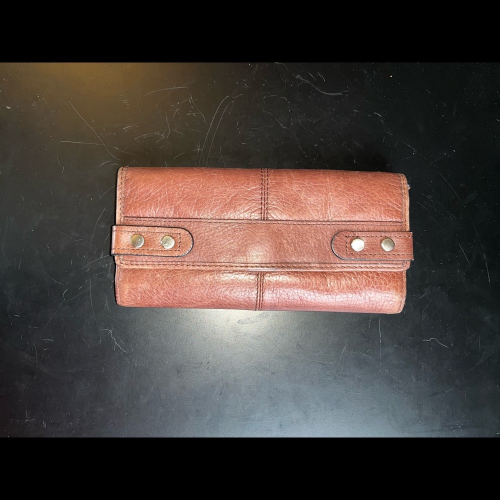Fossil trifold womens wallet